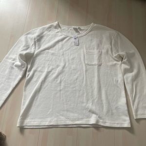 Full sleeve t-shirt , cream white
